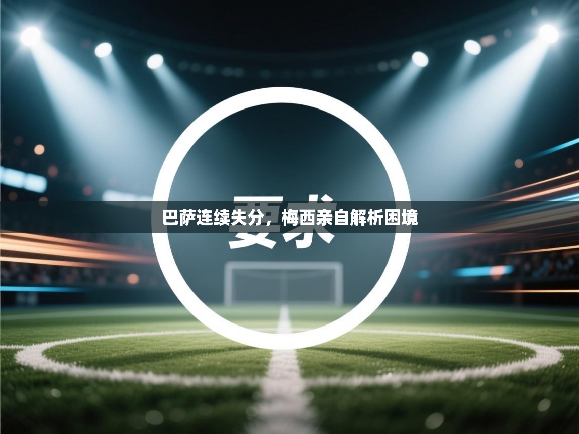 巴萨连续失分，梅西亲自解析困境  第2张